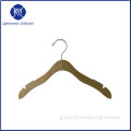 Top sale China manfacture wooden cloth hanger for T-shirt